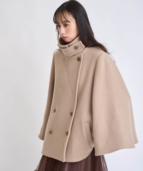 セール】ケープミドルウールコート（その他アウター）｜NOELA（ノエラ