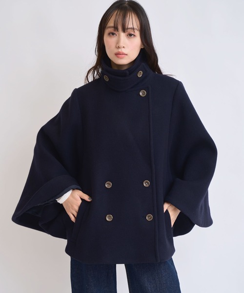 セール】ケープミドルウールコート（その他アウター）｜NOELA（ノエラ