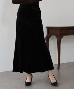 【todayful】 Velour Square Skirt 38ブラック Velour Square Skirt（スカート）｜TODAYFUL（トゥデイフル）の