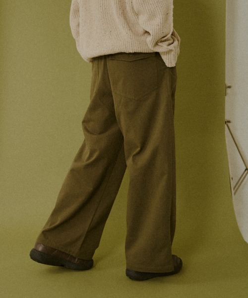 BROKEN BASE（ブロークンベース）の「Baker Pants / ベイカーパンツ（その他パンツ・メンズ・ホワイト/カーキ・MEDIUM/LARGE）」の5枚目の写真