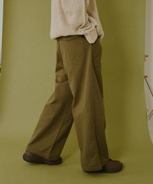 BROKEN BASE（ブロークンベース）の「Baker Pants / ベイカーパンツ（その他パンツ・メンズ・ホワイト/カーキ・MEDIUM/LARGE）」の7枚目の写真