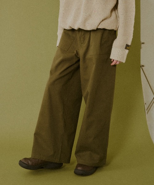 BROKEN BASE（ブロークンベース）の「Baker Pants / ベイカーパンツ（その他パンツ・メンズ・ホワイト/カーキ・MEDIUM/LARGE）」の10枚目の写真