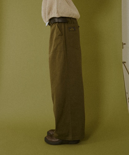 BROKEN BASE（ブロークンベース）の「Baker Pants / ベイカーパンツ（その他パンツ・メンズ・ホワイト/カーキ・MEDIUM/LARGE）」の12枚目の写真