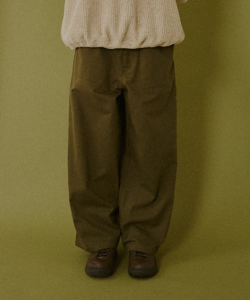 BROKEN BASE（ブロークンベース）の「Baker Pants / ベイカーパンツ（その他パンツ・メンズ・ホワイト/カーキ・MEDIUM/LARGE）」の11枚目の写真