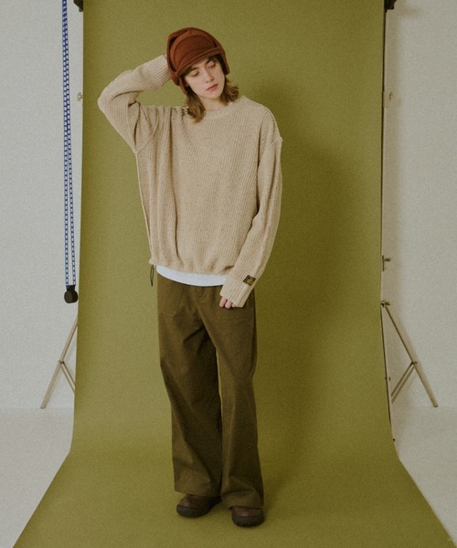 BROKEN BASE（ブロークンベース）の「Baker Pants / ベイカーパンツ（その他パンツ・メンズ・ホワイト/カーキ・MEDIUM/LARGE）」の17枚目の写真