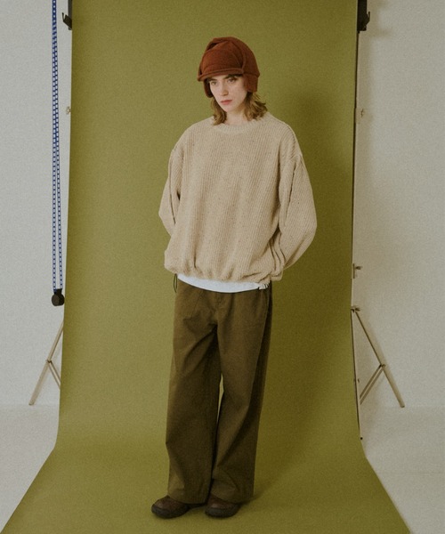 BROKEN BASE（ブロークンベース）の「Baker Pants / ベイカーパンツ（その他パンツ・メンズ・ホワイト/カーキ・MEDIUM/LARGE）」の19枚目の写真