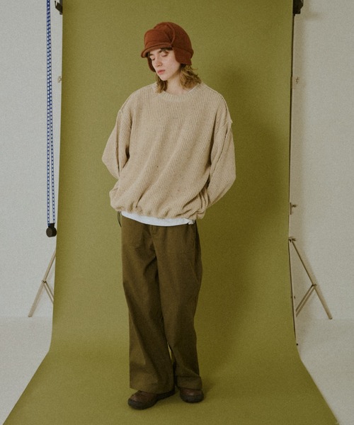 BROKEN BASE（ブロークンベース）の「Baker Pants / ベイカーパンツ（その他パンツ・メンズ・ホワイト/カーキ・MEDIUM/LARGE）」の20枚目の写真