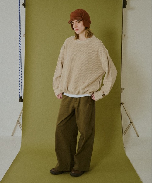 BROKEN BASE（ブロークンベース）の「Baker Pants / ベイカーパンツ（その他パンツ・メンズ・ホワイト/カーキ・MEDIUM/LARGE）」の21枚目の写真