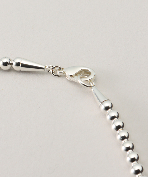 SLOBE IENA（スローブイエナ）の「《追加4》SLOBE メタルビーズネックレス（ネックレス・レディース・シルバー・FREE）」の10枚目の写真