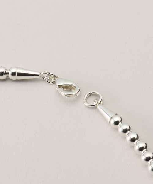 SLOBE IENA（スローブイエナ）の「《追加4》SLOBE メタルビーズネックレス（ネックレス・レディース・シルバー・FREE）」の11枚目の写真