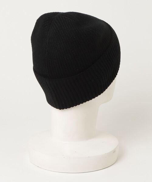 POLO RALPH LAUREN（ポロ ラルフ ローレン）の「ドッグエンブロイダリー リブニット ビーニー（ニットキャップ/ビーニー・メンズ・ブラック系1・ONE）」の2枚目の写真