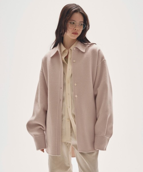 TODAYFUL（トゥデイフル）の「TODAYFUL Wool Shirts Jacket（その他アウター・レディース・ブラック/ライトパープル/ライトグリーン/ライトピンク・36/38）」の4枚目の写真