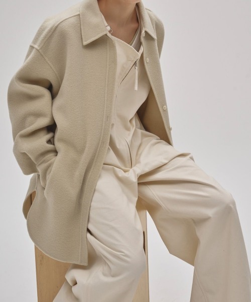 TODAYFUL（トゥデイフル）の「TODAYFUL Wool Shirts Jacket（その他アウター・レディース・ブラック/ライトパープル/ライトグリーン/ライトピンク・36/38）」の2枚目の写真