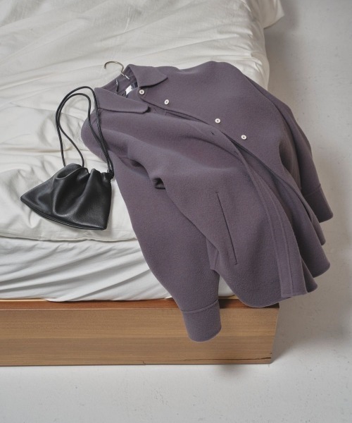 TODAYFUL（トゥデイフル）の「TODAYFUL Wool Shirts Jacket（その他アウター・レディース・ブラック/ライトパープル/ライトグリーン/ライトピンク・36/38）」の6枚目の写真