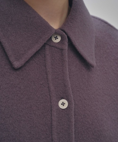 TODAYFUL（トゥデイフル）の「TODAYFUL Wool Shirts Jacket（その他アウター・レディース・ブラック/ライトパープル/ライトグリーン/ライトピンク・36/38）」の12枚目の写真