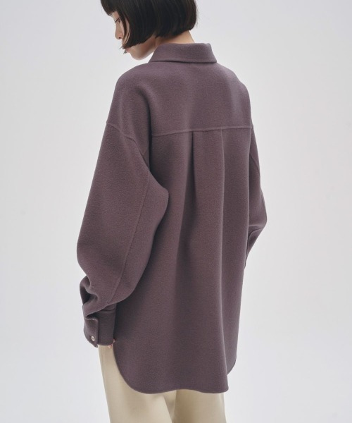 TODAYFUL（トゥデイフル）の「TODAYFUL Wool Shirts Jacket（その他アウター・レディース・ブラック/ライトパープル/ライトグリーン/ライトピンク・36/38）」の13枚目の写真