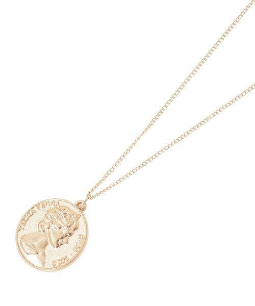 YECCA VECCA（イェッカヴェッカ）の「アニバーサリーコインネックレス（ネックレス・レディース・ゴールド・FREE）」の6枚目の写真