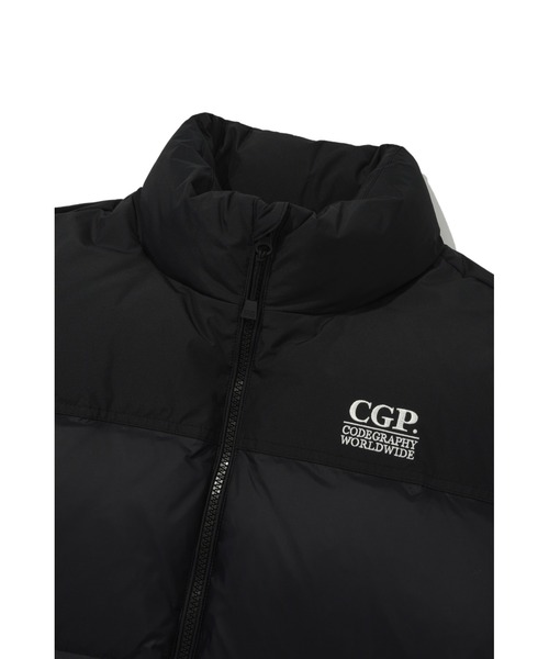 codegraphy（コードグラフィー）の「RDS essential short down (same fabric) CBEWUIH080-1（ダウンジャケット/コート・メンズ・Black/ブラウン・SMALL/MEDIUM/LARGE）」の4枚目の写真