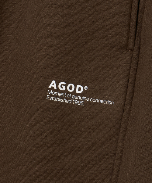 AGOD（エージーオーディー）の「ピーチ起毛スウェットパンツ [ブラウン]（スウェットパンツ・レディース・その他・SMALL/MEDIUM/LARGE）」の10枚目の写真