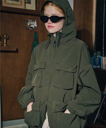 CPGN STUDIO（コンパーニョ）の「4ポケットウィンドブレーカーカーキ（ナイロンジャケット）」