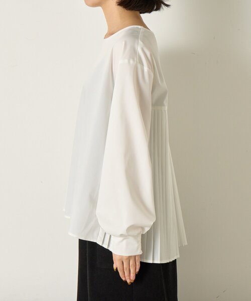 Jena espace merveilleux（ジェナ　エスパスメルヴェイユ）の「【体系カバー/2点セット】フェザーベストセットブラウス（ベスト・レディース・アイボリー/ブラック/ベージュ・FREE）」の21枚目の写真