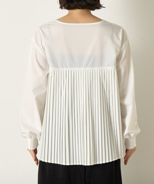 Jena espace merveilleux（ジェナ　エスパスメルヴェイユ）の「【体系カバー/2点セット】フェザーベストセットブラウス（ベスト・レディース・アイボリー/ブラック/ベージュ・FREE）」の22枚目の写真