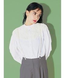 コエル COEL トップスブラウス 薔薇柄 新品未使用 ブランド古着】COEL｜コエルのトップス古着通販 - ZOZOUSED