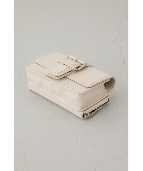 AZUL by moussy（アズールバイマウジー）の「ベルトデザインウォレットバッグ（ショルダーバッグ・レディース・ダークグリーン/アイボリー/ブラック・FREE）」の19枚目の写真