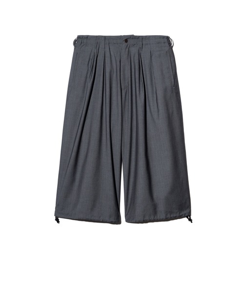 glamb（グラム）の「Easy Wide Cropped Pants / イージーワイドクロップドパンツ（その他パンツ・メンズ・ブラック/グレー・S/M/L）」の4枚目の写真