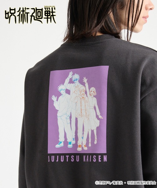 呪術廻戦】＜ZOZO限定販売＞グラフィックデザイン オーバーサイズ裏