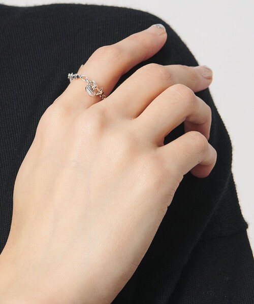 PHILIPPE AUDIBERT（フィリップ オーディベール）の「【別注】＜PHILIPPE AUDIBERT＞MAXTON リング SV（リング・レディース・シルバー・FREE）」の7枚目の写真