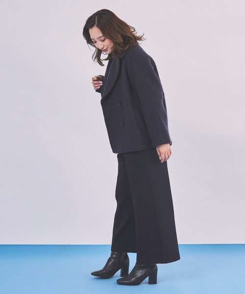 Sirin(シリン)の「ミドルシャギーコート【2サイズ展開】(その他アウター・レディース・ライトベージュ/ネイビー/ライトグレー・SMALL/X-SMALL)」の21枚目の写真