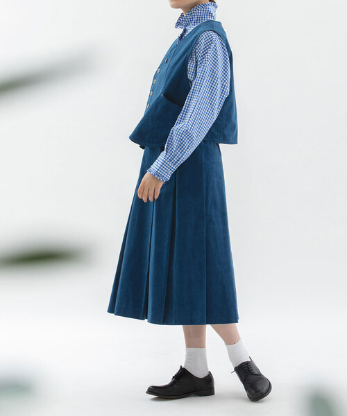 プトマヨ 別珍ベスト USED】別珍燕尾ベスト | PUTUMAYO | ロリータ ゴスロリブランド服