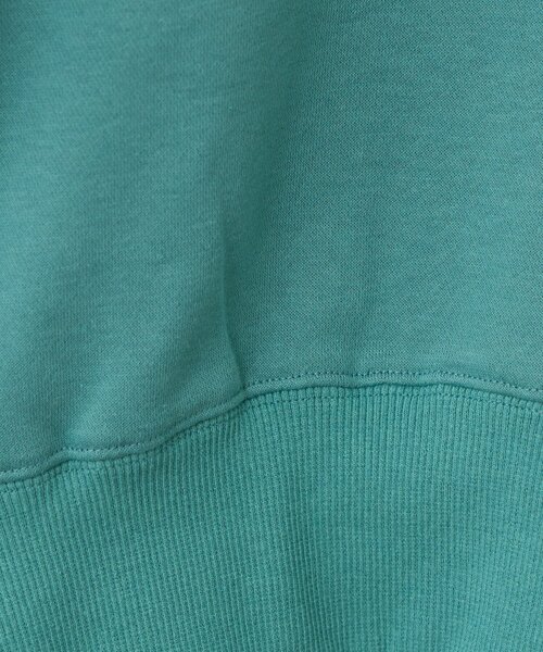 un dix cors（アンディコール）の「《大人カジュアルなムードに》ラグランロゴ裏毛ワイドプルオーバー（スウェット・レディース・グレー/オフホワイト/グリーン/ネイビー・FREE）」の13枚目の写真