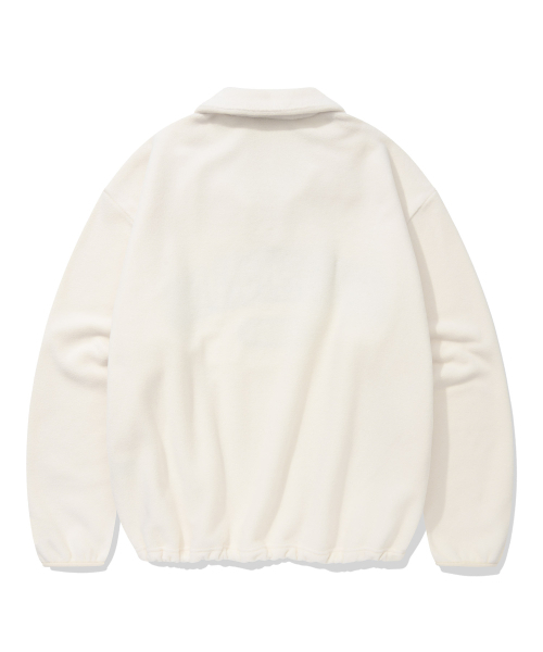 COVERNAT(カバーナット)の「アーチロゴフリースハーフジップスウェットアイボリー(スウェット・レディース・その他・SMALL/MEDIUM/LARGE/X-LARGE/XX-LARGE/X-SMALL)」の9枚目の写真