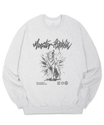 ハウリンググレー スウェット メランジグレー_8137