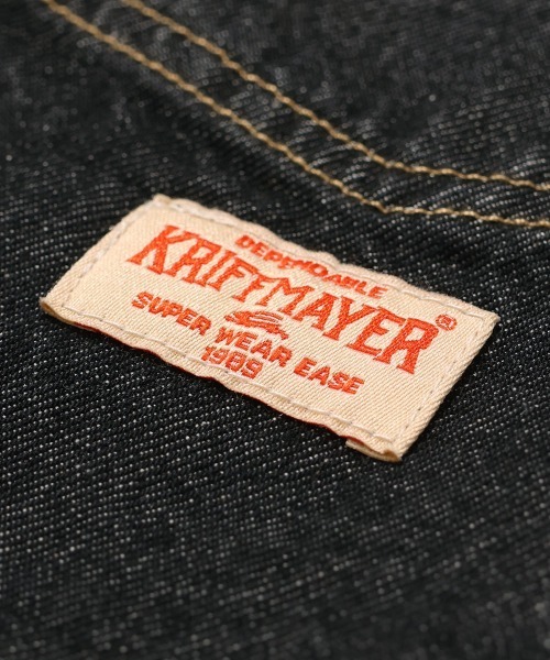 KRIFF MAYER Lady's Collection(クリフメイヤーレディースコレクション)の「【綿100%】カットオフバンドカラーデニムシャツ(シャツ/ブラウス・レディース・ライトブルー/ブラック/ストライプ/ダークブルー・LARGE/MEDIUM)」の16枚目の写真