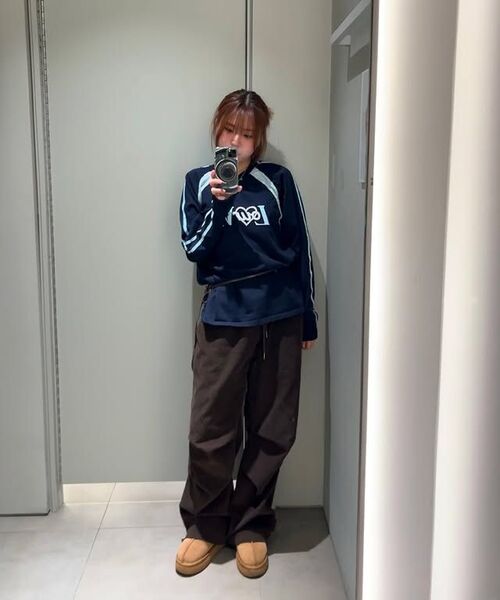 MASSNOUN(マスノウン)の「パラシュートコーデュロイストラップパンツ MFFTP002-BR(その他パンツ・レディース・その他・MEDIUM/LARGE)」の11枚目の写真