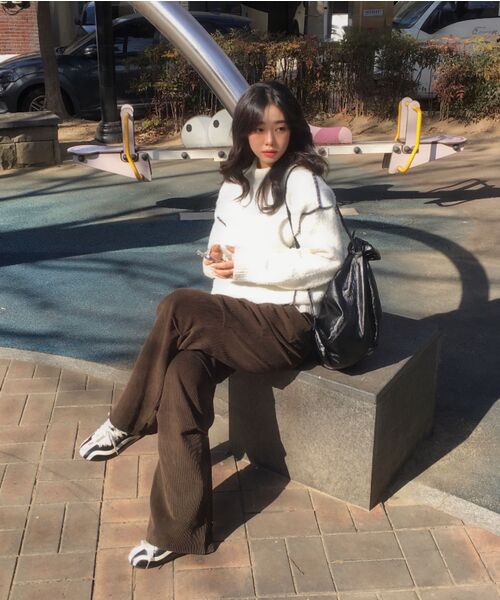 MASSNOUN(マスノウン)の「パラシュートコーデュロイストラップパンツ MFFTP002-BR(その他パンツ・レディース・その他・MEDIUM/LARGE)」の3枚目の写真