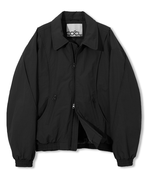 カーブドツーウェイ航空ジャケット ブラック COOSJP046BLACK