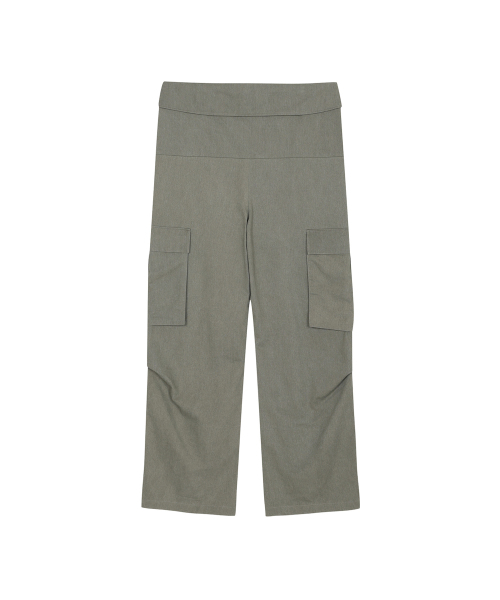 THREE TO EIGHTY(スリートゥエイティー)の「FOLD CARGO POCKET PANTS KHAKI(その他パンツ・レディース・その他・FREE)」の5枚目の写真