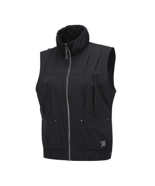 ANEW GOLF（アニューゴルフ）の「W PLEATED POINT VT_BK（ベスト・レディース・その他・MEDIUM/SMALL/X-SMALL）」の3枚目の写真
