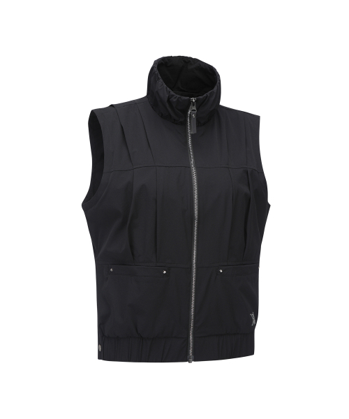 ANEW GOLF（アニューゴルフ）の「W PLEATED POINT VT_BK（ベスト・レディース・その他・MEDIUM/SMALL/X-SMALL）」の4枚目の写真