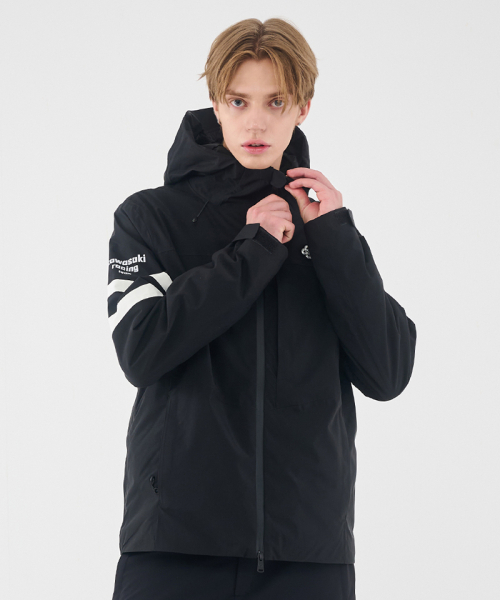DOLL OUTERWEAR(ドラ アウターウェア)の「2425 ティポ スキー ジャケット BLACK 男女共用(ナイロンジャケット・レディース・その他・SMALL/MEDIUM/LARGE/X-LARGE/X-SMALL)」の4枚目の写真