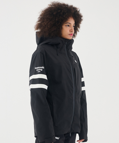 DOLL OUTERWEAR(ドラ アウターウェア)の「2425 ティポ スキー ジャケット BLACK 男女共用(ナイロンジャケット・レディース・その他・SMALL/MEDIUM/LARGE/X-LARGE/X-SMALL)」の14枚目の写真