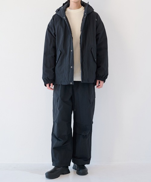 markaware（マーカウェア）の「【markaware/marka】別注 OVER PANTS（その他パンツ・メンズ・ダークグレー/ブラック・1/2）」の4枚目の写真