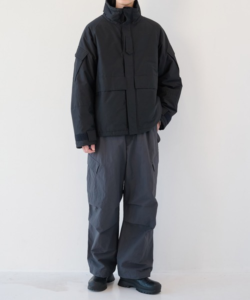 markaware（マーカウェア）の「【markaware/marka】別注 OVER PANTS（その他パンツ・メンズ・ダークグレー/ブラック・1/2）」の5枚目の写真