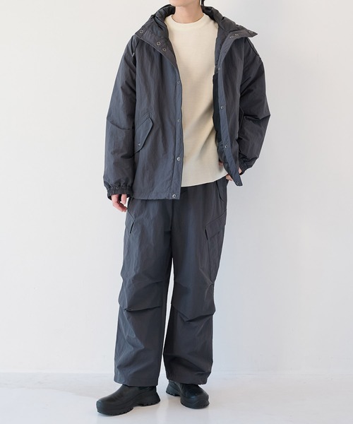 markaware（マーカウェア）の「【markaware/marka】別注 OVER PANTS（その他パンツ・メンズ・ダークグレー/ブラック・1/2）」の6枚目の写真