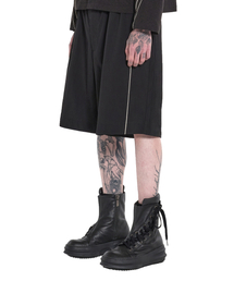 DGNAK（ディグナク）の「セミバギーハーフパンツ（ブラック）_ PE1PA0101（その他パンツ）」