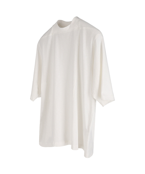 DGNAK(ディグナク)の「スクエアクルーネックTシャツ(アイボリー) PF1TS0606(Tシャツ/カットソー・メンズ・アイボリー・MEDIUM/LARGE)」の1枚目の写真